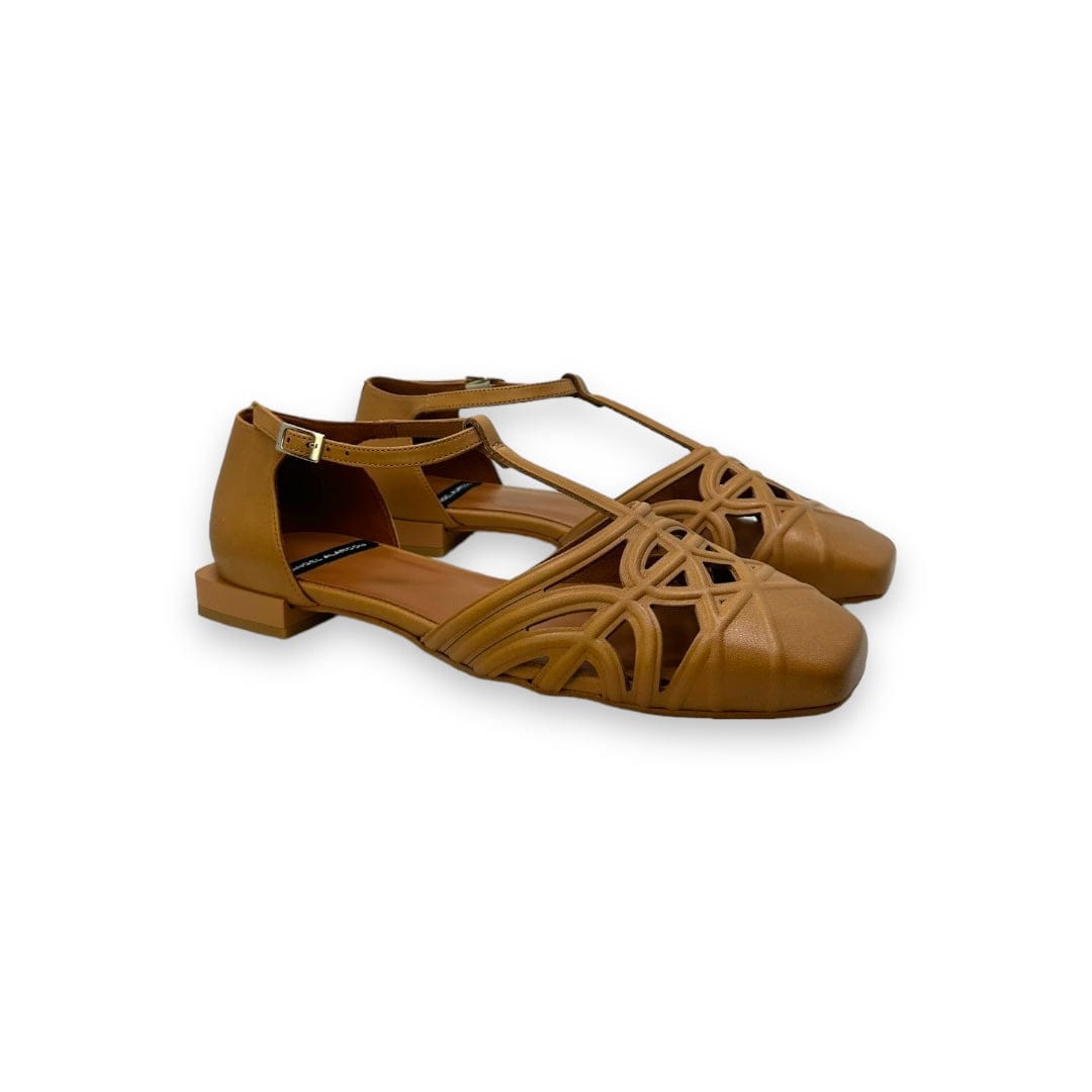 Angel Alarcon Shoes Alejandra-Camel