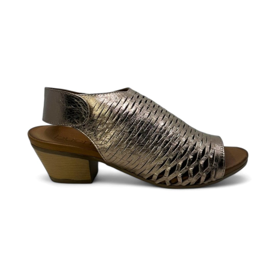 Bueno Shoes 6 / lacey-taupe / 2.25 inches Lacey-Taupe