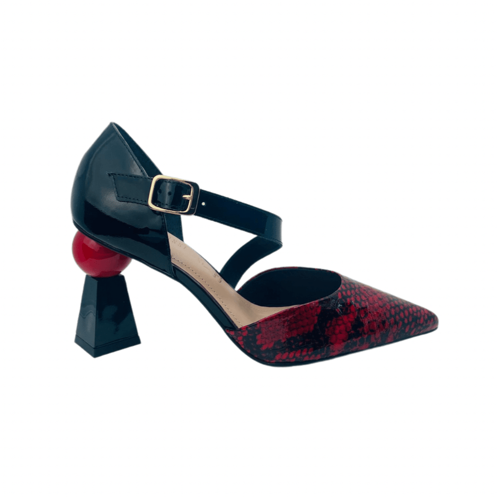 Red 3 2025 inch heel shoes