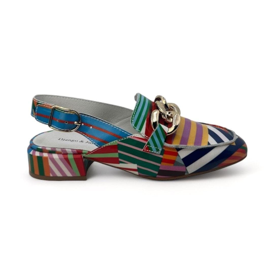 Django & Juliette Shoes 6 / vabor-stripes / 1 inch Vabor-Stripe
