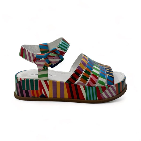 Django & Juliette Shoes 6 / wollie-stripes / 1.5 inches Wollie-Stripes