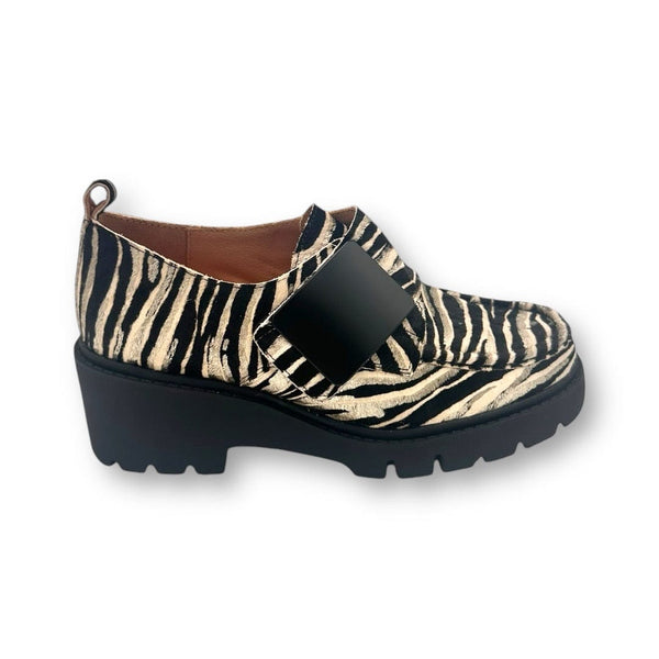 Django & Juliette Shoes 6 / Zebra / 1.0 inch Umbers