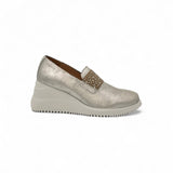 Wonders Shoes 7 / adella-silver / 2.75 inches Adella-Silver